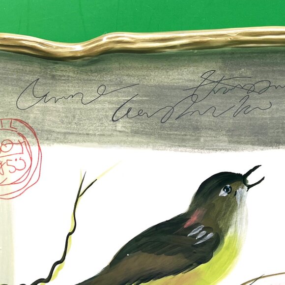 Certified International Susan Winget Bird Square Paris Theme 10" Ceramic Plate - Picture 10 of 12